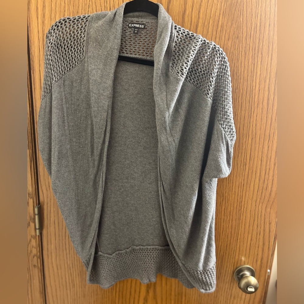 Express short sleeve cardigan- size Medium.